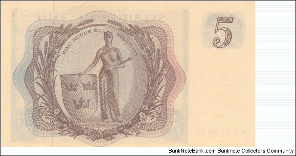 Banknote from Sweden year 1963