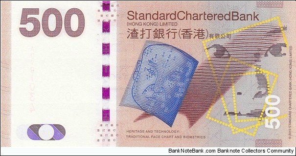 Banknote from Hong Kong year 2010