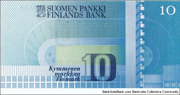 Banknote from Finland year 1986