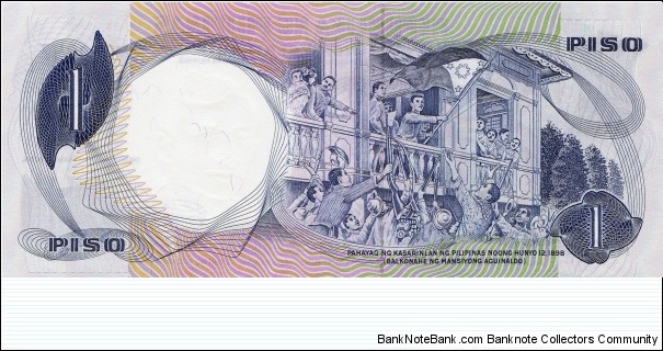 Banknote from Philippines year 1969