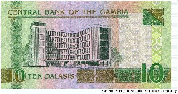 Banknote from Gambia year 2006