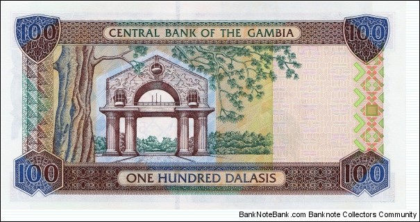 Banknote from Gambia year 2004