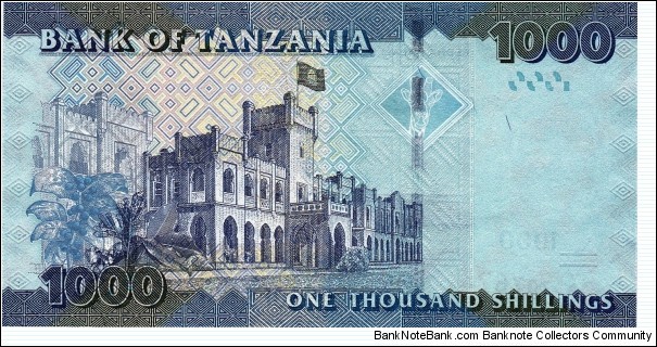 Banknote from Tanzania year 2010