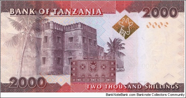 Banknote from Tanzania year 2010