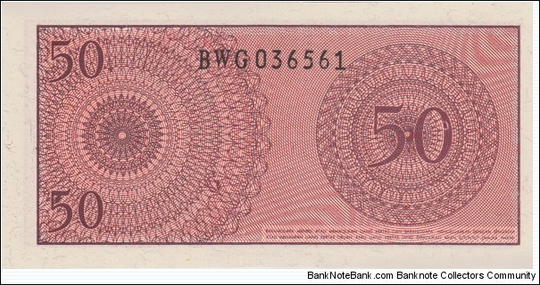 Banknote from Indonesia year 1964