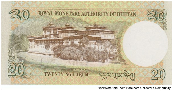 Banknote from Bhutan year 2006