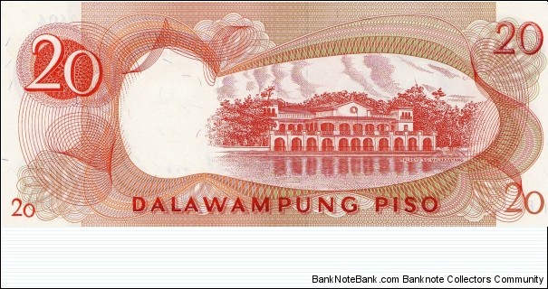 Banknote from Philippines year 1969