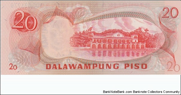 Banknote from Philippines year 1970
