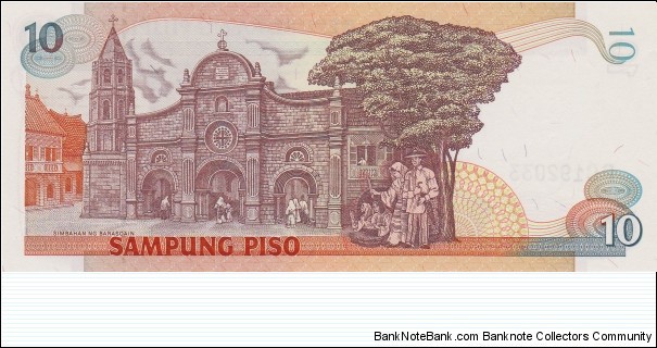 Banknote from Philippines year 1985