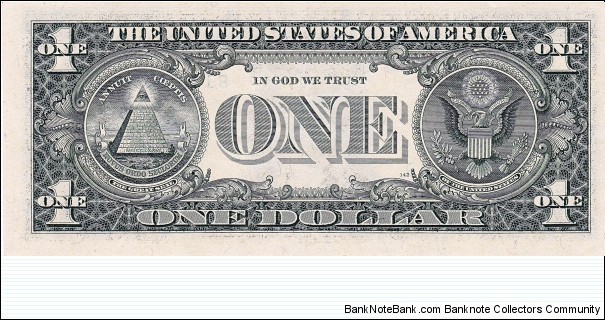 Banknote from USA year 2001