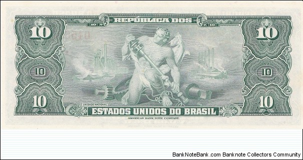 Banknote from Brazil year 1963