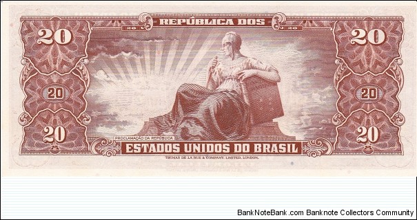 Banknote from Brazil year 1962