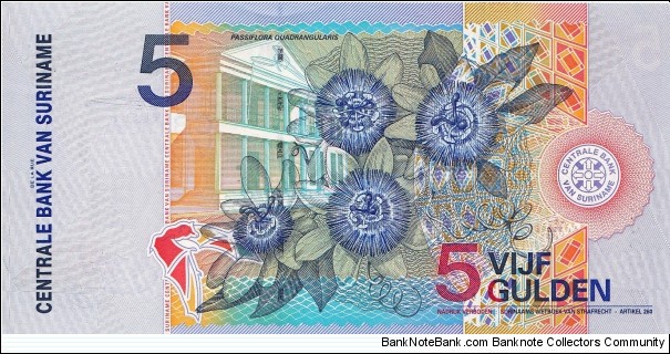 Banknote from Suriname year 2000