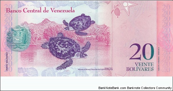 Banknote from Venezuela year 2008