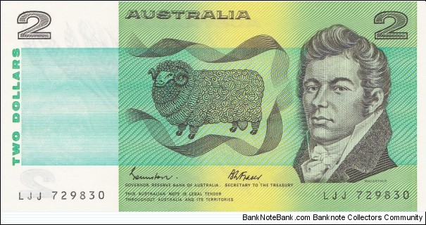 Australia 2$ 1974-1985 Banknote