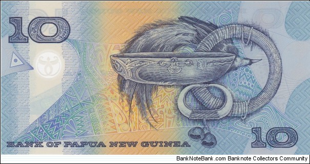 Banknote from Papua New Guinea year 2000