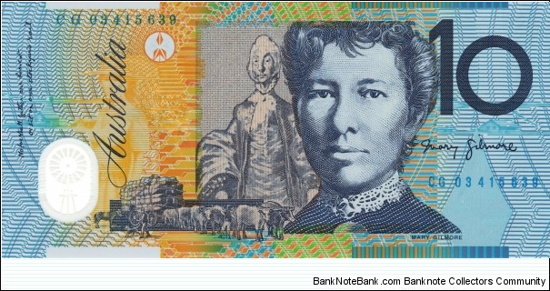 Australia 10$ 2003, polymer Banknote