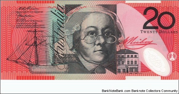 Banknote from Australia year 1997