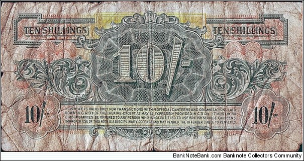 Banknote from United Kingdom year 0