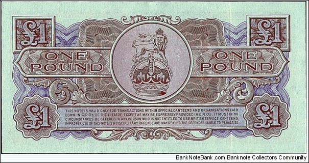 Banknote from United Kingdom year 0