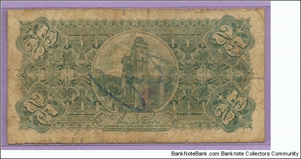 Banknote from Colombia year 1904