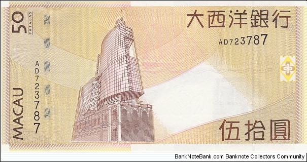 Banknote from Macau year 2009