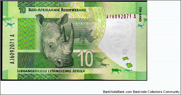 Banknote from South Africa year 2012