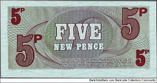 Banknote from United Kingdom year 0