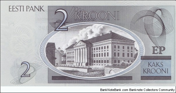 Banknote from Estonia year 2006