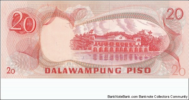 Banknote from Philippines year 1970