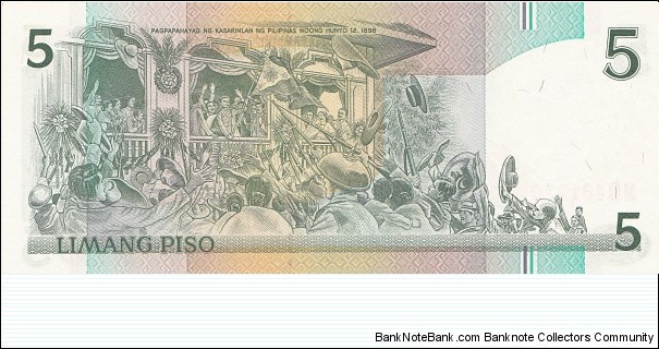 Banknote from Philippines year 1993