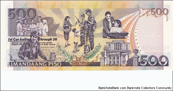 Banknote from Philippines year 2010