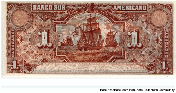 Banknote from Ecuador year 1920