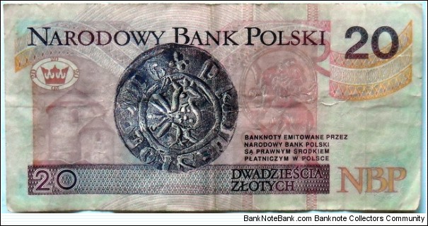 Banknote from Poland year 1994