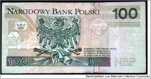 Banknote from Poland year 1994