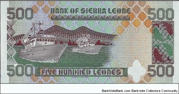 Banknote from Sierra Leone year 1995