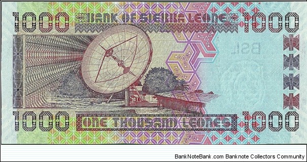 Banknote from Sierra Leone year 2006