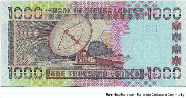 Banknote from Sierra Leone year 2006