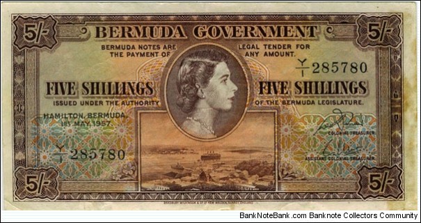 5 Shillings Banknote