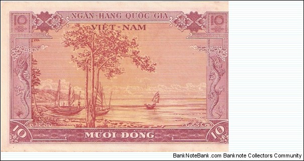 Banknote from Vietnam year 1955