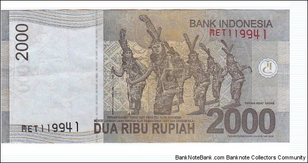 Banknote from Indonesia year 2011