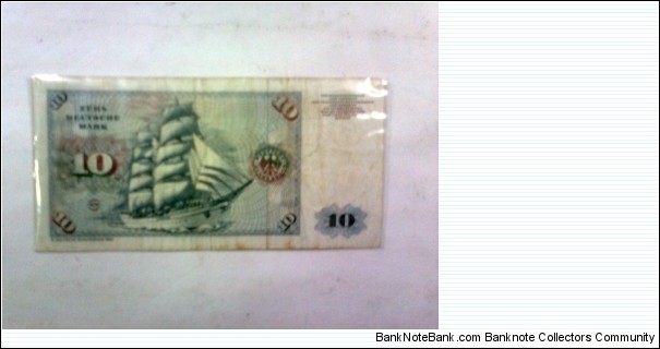 Banknote from Germany year 1980