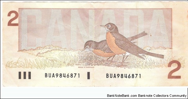 Banknote from Canada year 1986