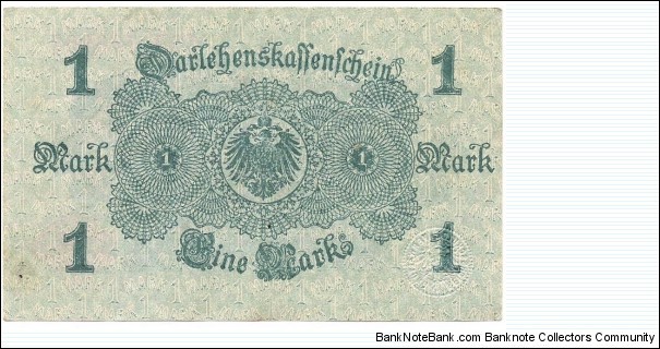 Banknote from Germany year 1914