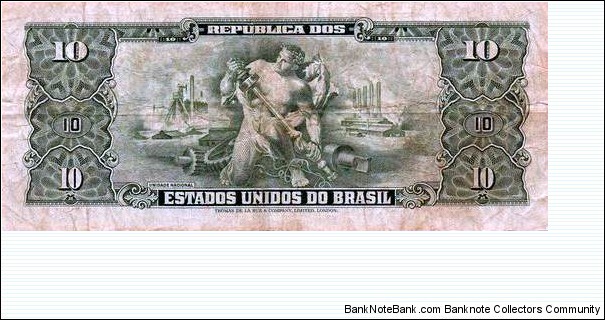 Banknote from Brazil year 1963