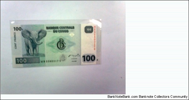 100 francs Banknote