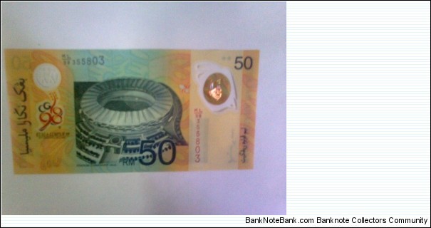 Banknote from Malaysia year 1998