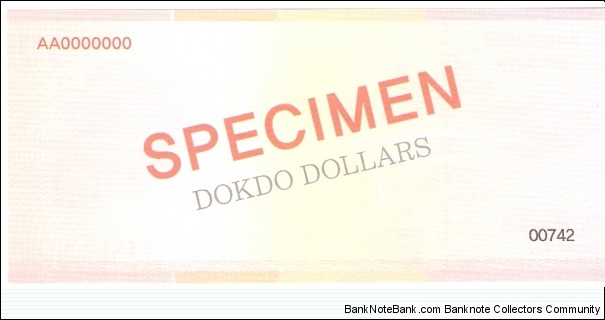 Banknote from Exonumia year 2012