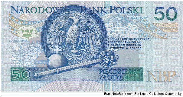 Banknote from Poland year 1994