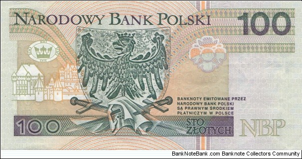 Banknote from Poland year 1994